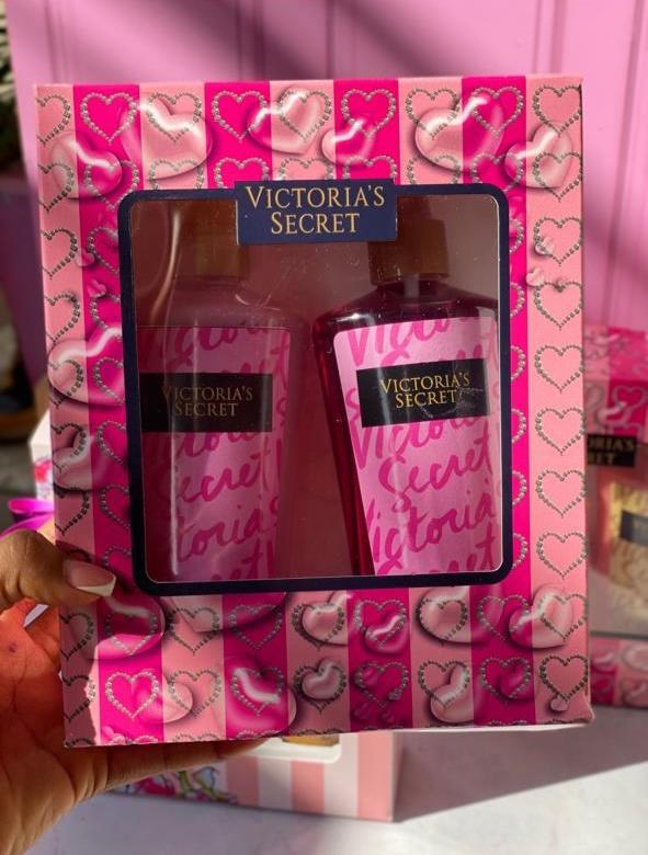 Kit victoria secret en caja